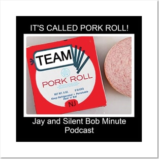 Team Pork Roll Front and Back Posters and Art